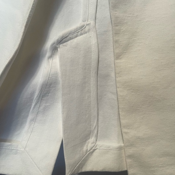 ZARA Basic Women's White Sleeveless Jacket - Picture 6 of 8